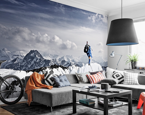 Digitální obrazová tapeta Rip Curl, 405 x 265 cm, vyrábí Mr Perswall, možno i rozměr na míru, www.inframe.cz