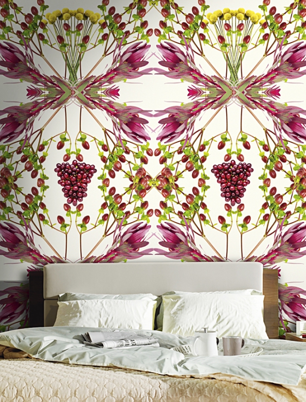 Vliesová obrazová tapeta Grapes, design Lavmi, 232,5 x 270 cm (případně rozměr na míru), výrobce Lavmi, www.lavmi.cz