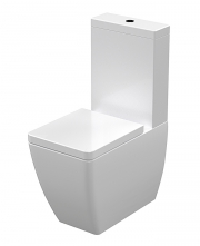 Výrobci nabízejí bidety a WC mísy jedné designové řady v provedení jak stojícím, tak závěsném i tzv. kombi mísy s nádržkou. Stavebník tak není omezen způsobem instalace (Sapho, model Ego) (1)