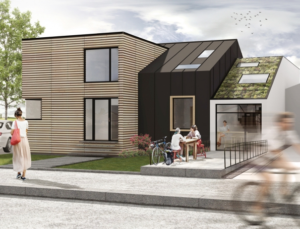 Active House Award - 2. místo: Jana Zavřelová, Vysoké učení technické v Brně, Fakulta architektury