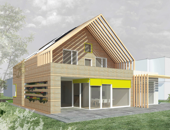 Active House Award - 3. místo: Júlia Giláňová, Slovenská technická univerzita v Bratislavě, Fakulta architektury