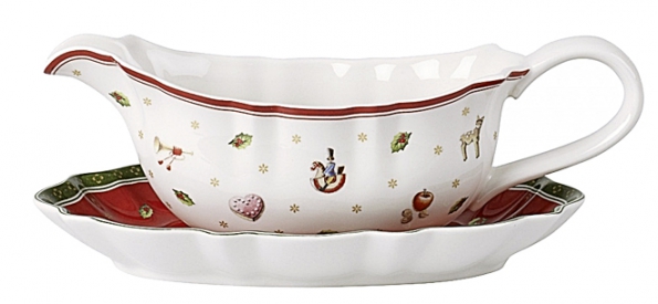 Omáčník s podomáčníkem Toy's Delight, ručně malovaný porcelán, 250 ml, vyrábí Villeroy &amp; Boch, www.luxurytable.cz