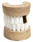 Sada univerzálních kartáčů Tooth Brush, plast/mosaz/bukové dřevo, www.oakroomshop.co.uk