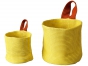 Sada dvou závěsných košů z kolekce Stickat, www.ikea.cz