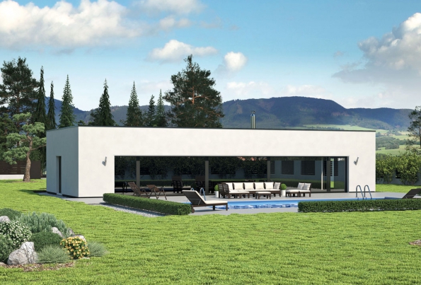 Keramický beton je díky svým izolačním vlastnostem skvělý pro energeticky úsporné stavby. Když k výhodám materiálu přidáte i výhody stavebnicové technologie vznikne ideální základ pro nízkoenergetické a pasivní domy. Díky velkoplošným dílcům s minimem správně ošetřených spojů bude zajištěna dostatečná neprůvzdušnost obálky. A s patřičnou izolací a moderními technologiemi splní tyto domy snadno přísná kritéria na měrnou spotřebu tepla. (Zdroj: Dumjednimtahem.cz)