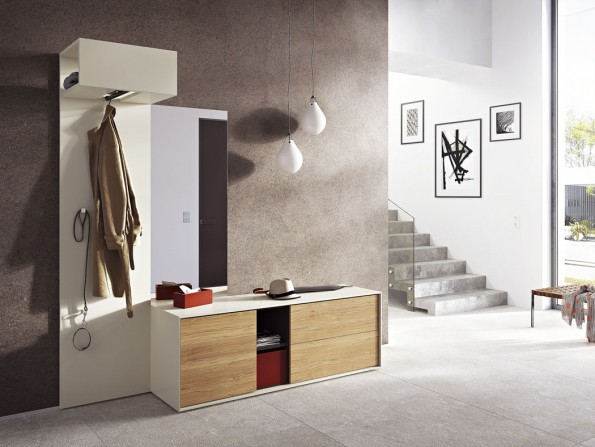 Sestava Scopia, rozměry, barvy a materiály jednotlivých komponent na míru, Hülsta, www.homestyle.cz