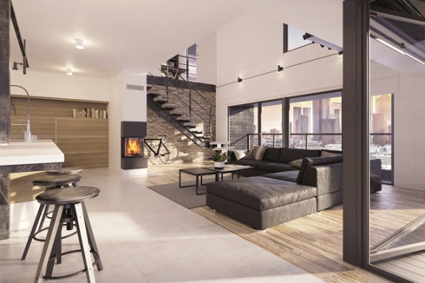 Vizuálně působivý krb ocenila porota letošního Stavebního veletrhu v Brně, která udělila produktu Kingfire Grande S zlatou medaili za design.