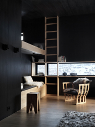 Black Lodge v norských Sunnmøre Alpách (Zdroj: Invit Arkitekter, Alesund; Foto: Johan Holmquist)