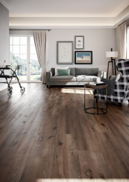 Ekologická podlaha Wineo PURLINE 1500, kolekce Wood XL, dekor Dub Village Brown (Zdroj: KPP)