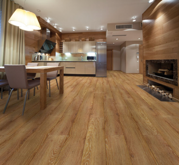 Laminátová podlaha 1Floor, kolekce Grande XXL, dekor Dub Ridgefield (Zdroj: KPP)