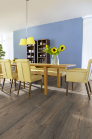 Vinylová krytina 1FLOOR „V“ – dekor Dub Chocolate (Zdroj: KPP)