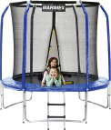 Venkovní trampolína Marimex o průměru 244 cm je skvělým doplňkem každé zahrady. Díky nosnosti až 100 kg si skákání užijí malí i velcí.  Cena  3 590 Kč (HORNBACH)
