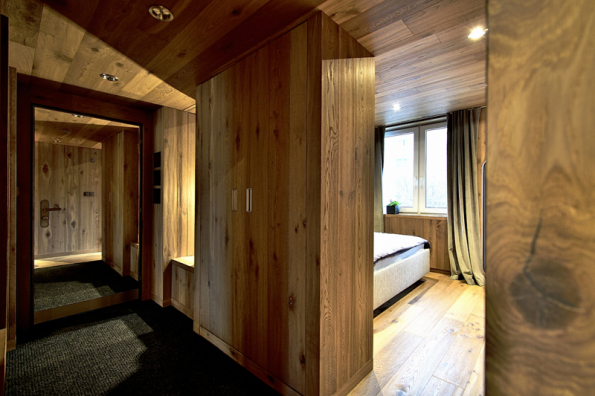 KPP Apartmán Krkonoše – dřevěné krytiny Kährs – dekor Dub Ydre (Zdroj: KPP, foto: Petr Mužík)