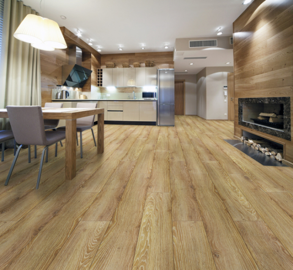 Laminátová podlaha 1Floor, kolekce Grande XXL, dekor Dub Ridgefield (KPP)