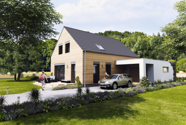 2. místo získal dům Vojta, soutěžní kód K101, projekt Thermo Plus – projektový ateliér