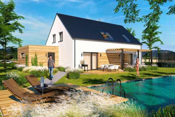 1. místo získal dům Blanka, soutěžní kód K085, projekt Thermo Plus – projektový ateliér