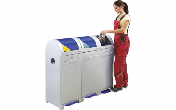 Systémová nádoba na tříděný odpad Eurokraft (Zdroj: KAISER+KRAFT)