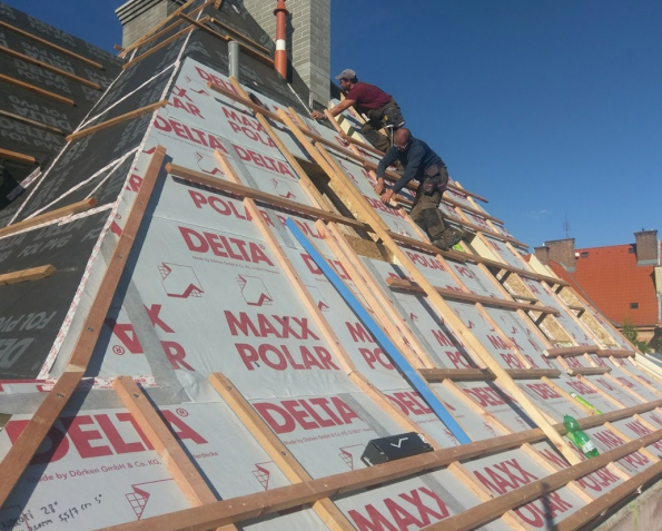 Nadkrokevní zateplovací systémy se díky nadstandardním tepelnětechnickým vlastnostem těší stále větší oblibě projektantů i investorů. (Zdroj: Dörken, s. r. o.)