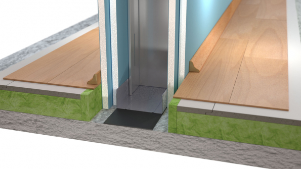 Detail podlaha (Zdroj: Knauf)