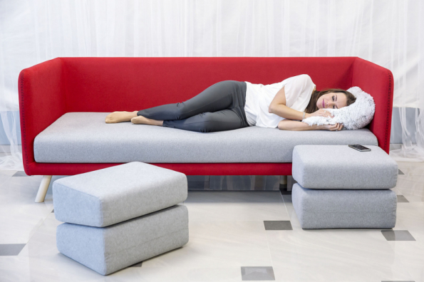 Do hostinských pokojů je ideální pohovka Sit&amp;Sleep, na které se návštěvník pohodlně vyspí (DUCHOŇ)