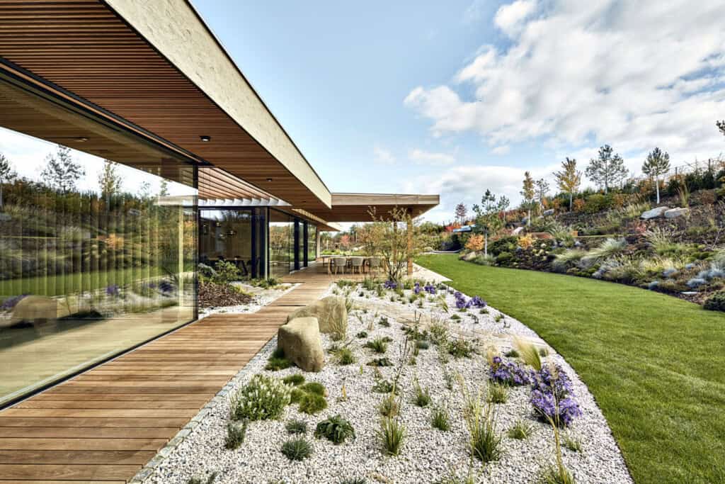 Dům se zahradou navržený ateliérem Kunc Architects