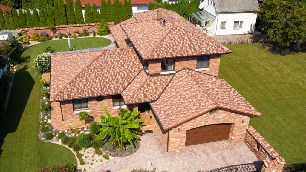 Betonová střešní krytina