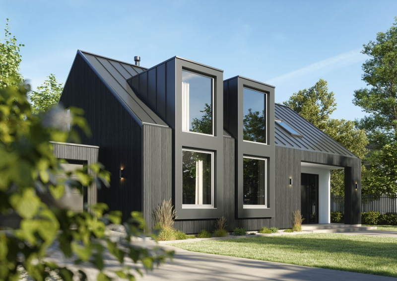 Schüco FocusIng nabízí díky více než 300 povrchových fólií velkou designovou flexibilitu